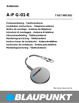 Blaupunkt A-P G01-E El manual del propietario