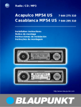 Blaupunkt Casablanca MP54 US El manual del propietario
