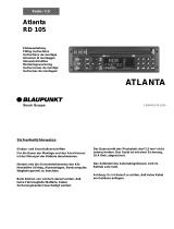 Blaupunkt ATLANTA RD 105 El manual del propietario