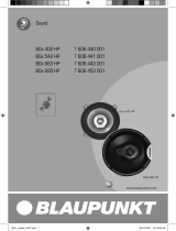 Blaupunkt BGx 663 HP El manual del propietario