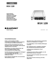 Blaupunkt BSX 120 El manual del propietario