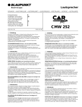 Blaupunkt CMW 252 MIDBASS CARMAGIC El manual del propietario