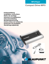 Blaupunkt COMPACT DRIVE MP3 MDP-01 El manual del propietario