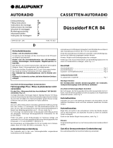 Blaupunkt RCR 84 El manual del propietario