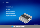 Blaupunkt GTA 200 FLASH El manual del propietario