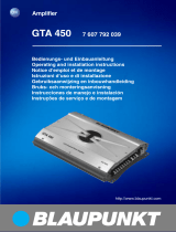 Blaupunkt GTA 450 El manual del propietario
