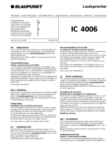 Blaupunkt IC 4006 El manual del propietario