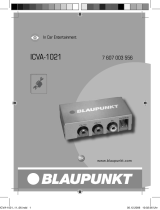 Blaupunkt ICVA-1021 El manual del propietario