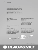 Blaupunkt UNIVERSAL-INTERFACE RCI-4A-CAN El manual del propietario