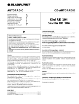 Blaupunkt KIEL RD 104 El manual del propietario