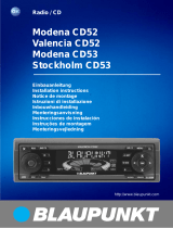 Blaupunkt MODENA CD52 El manual del propietario