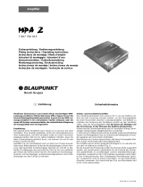 Blaupunkt MPA 160 El manual del propietario