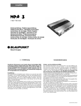 Blaupunkt MPA 3 El manual del propietario