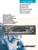 Blaupunkt ONTARIO DJ30 El manual del propietario