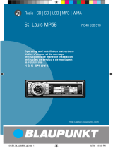 Blaupunkt ST. LOUIS MP56 El manual del propietario