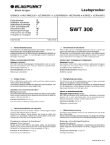 Blaupunkt SWT 300 El manual del propietario