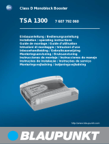 Blaupunkt TSA 1300 El manual del propietario