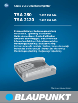 Blaupunkt TSA 280/ TSA 2120 El manual del propietario