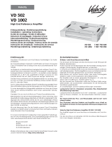Blaupunkt VD 502/ VD 1002 El manual del propietario