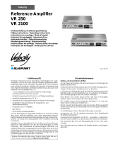 Blaupunkt VR 250 VELOCITY AMP El manual del propietario