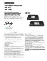 Blaupunkt VELOCITY VR 502/ VR 1002 El manual del propietario