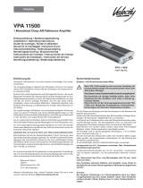 Blaupunkt vpa 11500 velocity El manual del propietario