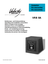 Blaupunkt VELOCITY VRB 8A El manual del propietario