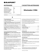 Blaupunkt WIESBADEN CM 84 El manual del propietario