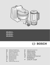 Bosch MUM4825 El manual del propietario