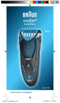 Braun 2838, Cruzer4, body&face Manual de usuario