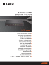 D-Link DES-1008P El manual del propietario