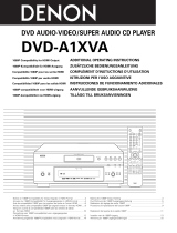 Denon DVD-A1XVA El manual del propietario