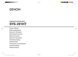 Denon SYS-391HT El manual del propietario