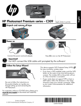 HP PHOTOSMART PREMIUM C309H El manual del propietario