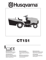 Husqvarna CT151 El manual del propietario