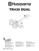 Husqvarna TR430 DUAL El manual del propietario