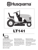Husqvarna LT141 El manual del propietario