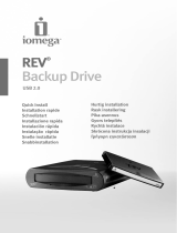 Iomega REV BACKUP DRIVE USB 2.0 El manual del propietario