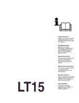 Jonsered LT 15 El manual del propietario