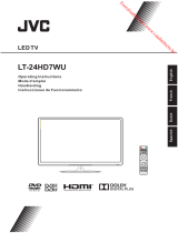 JVC LT-24HD7WU El manual del propietario