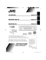 JVC KD-G110 El manual del propietario