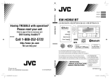 JVC KW-HDR81BT El manual del propietario