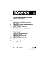 Kress 552 SPS El manual del propietario