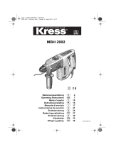 Kress MBH 2002 El manual del propietario