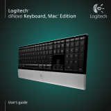 Logitech diNovo Keyboard - Mac Edition El manual del propietario