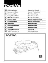 Makita BO3700 El manual del propietario