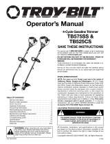 MTD TB525CS El manual del propietario