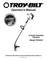 MTD TB10CS El manual del propietario