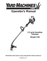 MTD Y28 El manual del propietario