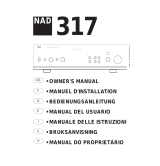 NAD 317 El manual del propietario